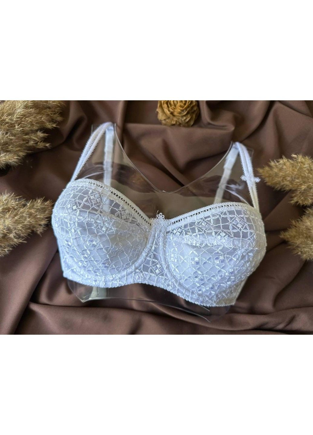 Белый бюстгальтер тонкий поролон 5029 diorella белый Lanny Mode