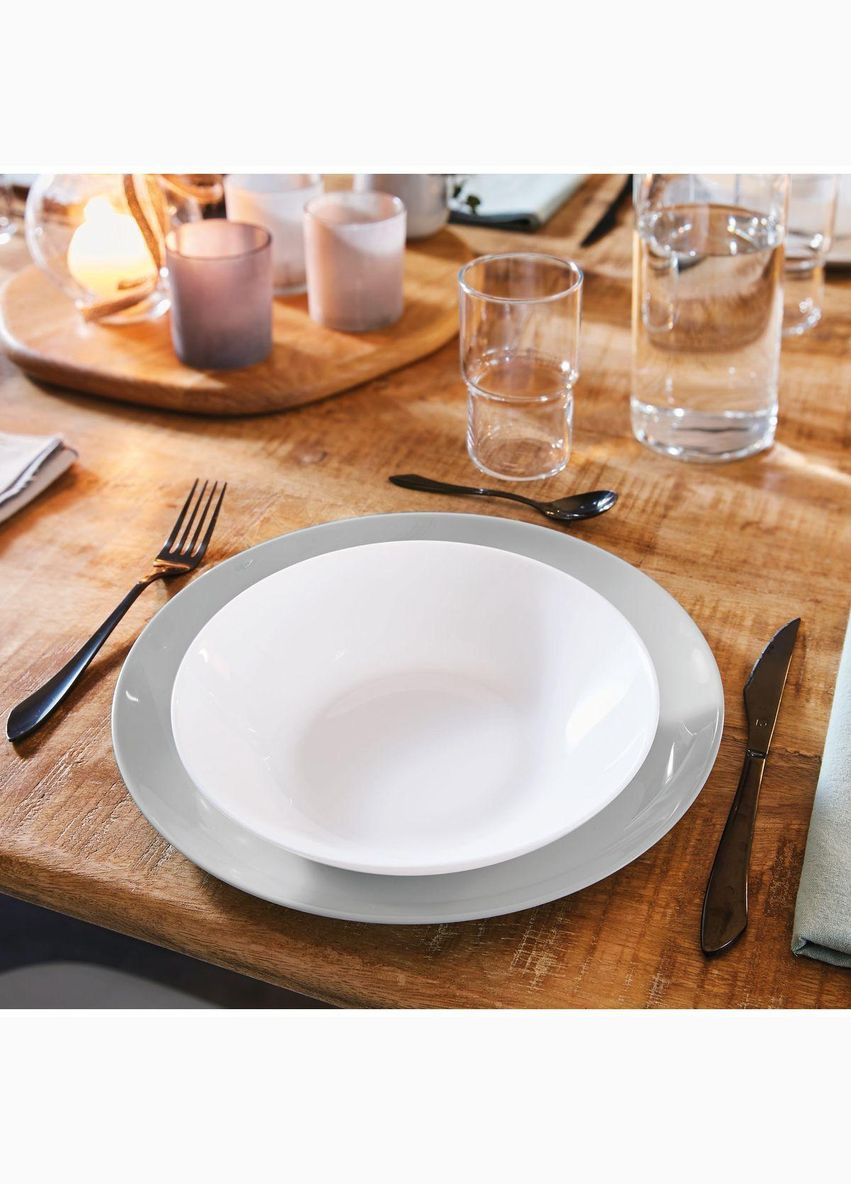 Тарілка глибока Diwali кругла 20 см (D6907) Luminarc (337128682)