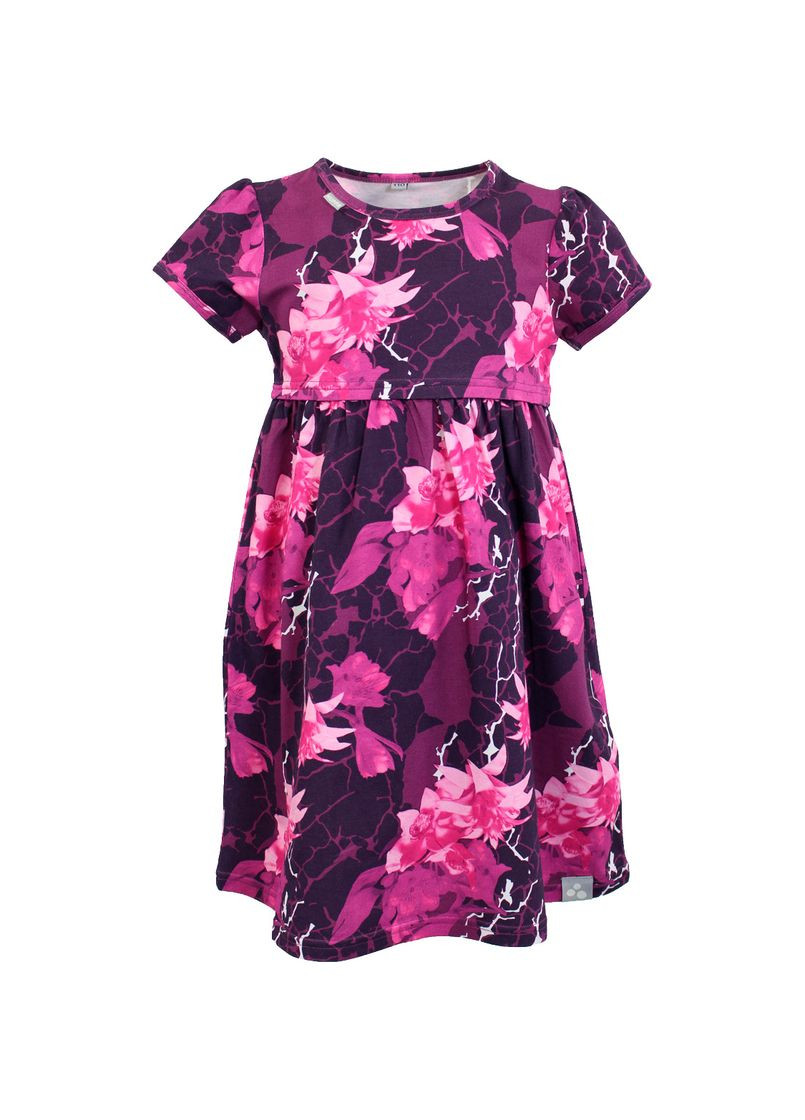 Бордова сукня meril, р.122, бордовий з принтом Huppa (352164706)