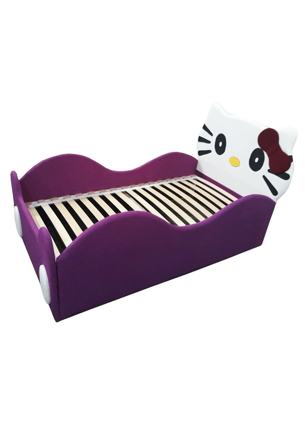 Дитяче ліжечко з бортиком та матрацом Левеня 160х80 ТМ No Brand (325484417)