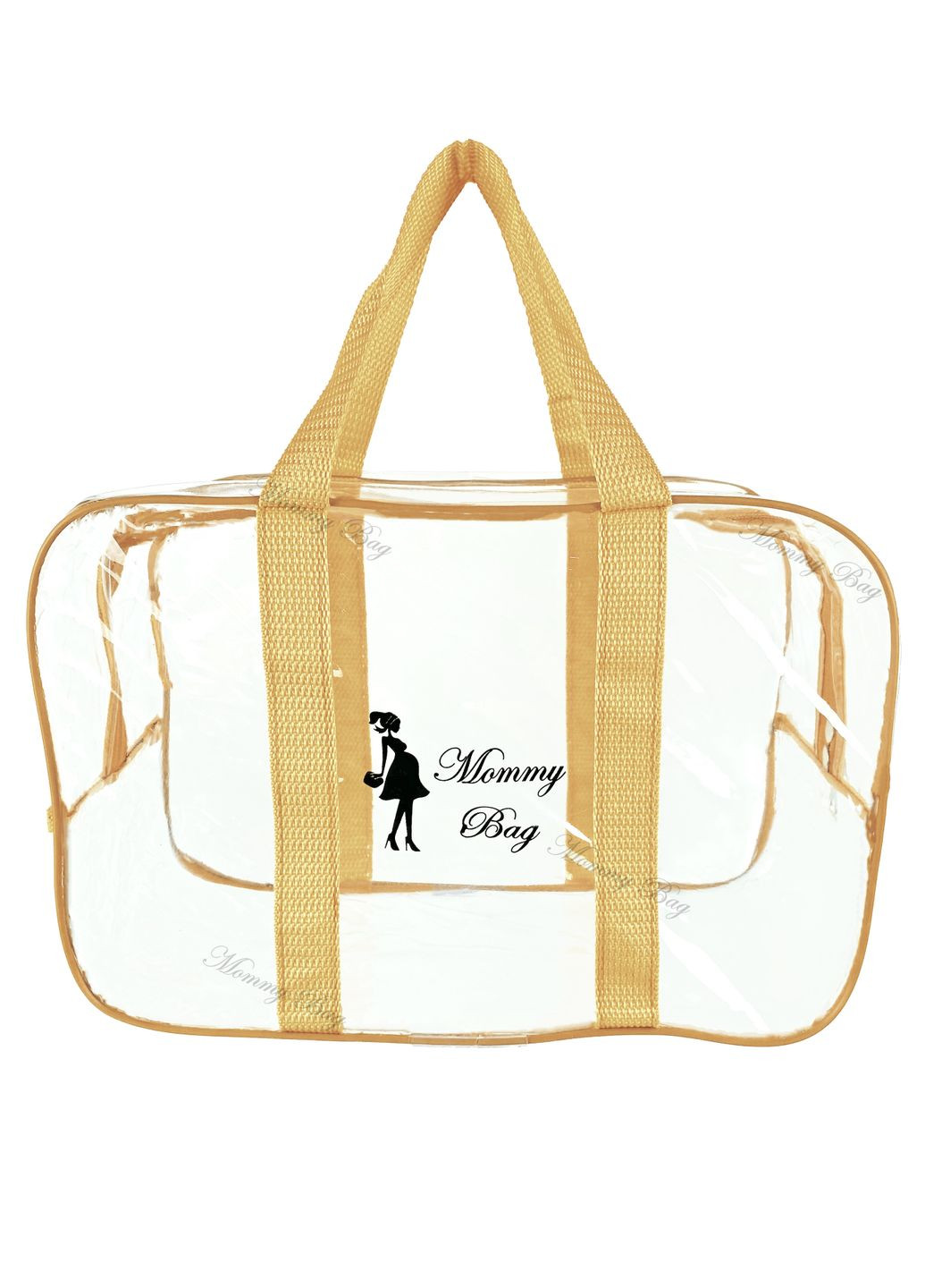 Набір із прозорих сумок у пологовий будинок (S, M, L + органайзер) Mommy Bag (280941922)