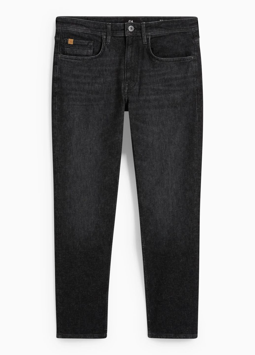 Серые демисезонные джинсы slim fit C&A