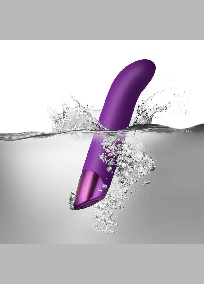 Вибратор для точки G Chaiamo G Purple, 10 режимов - CherryLove Rocks-Off (332209500)