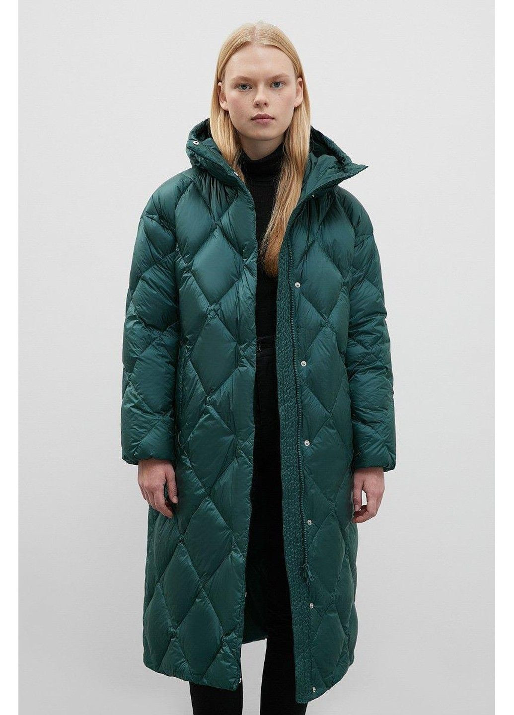 Зелений зимній Пуховик Finn Flare