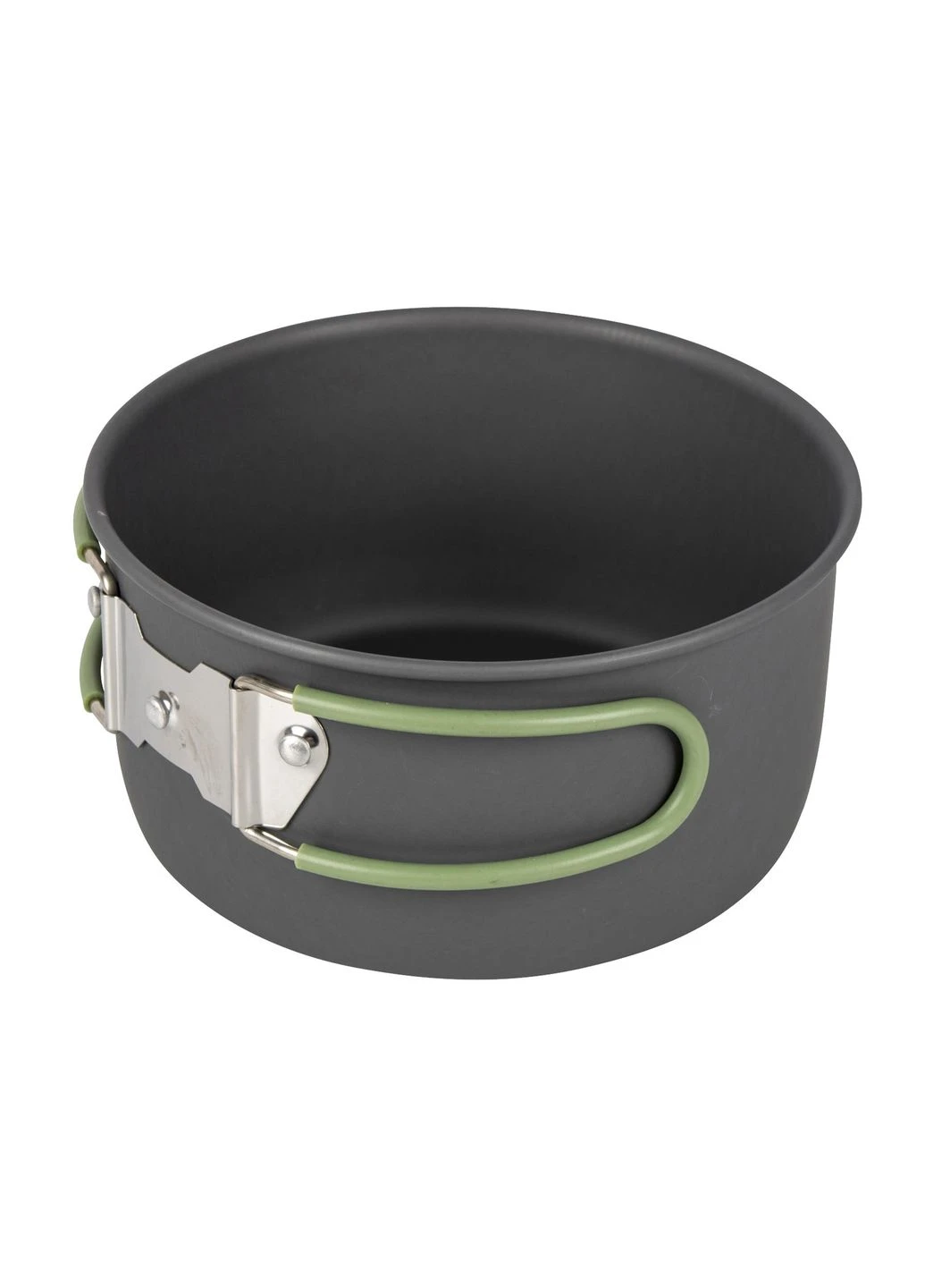 Набор посуды Explorer 4 Pieces 19 Hard Anodized Grey/Green (2200241) Bo-Camp (392409176)