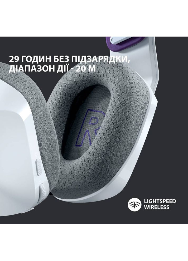 Гарнитура G733 LIGHTSPEED Wireless RGB WHITE (981000883) Logitech (306553717)