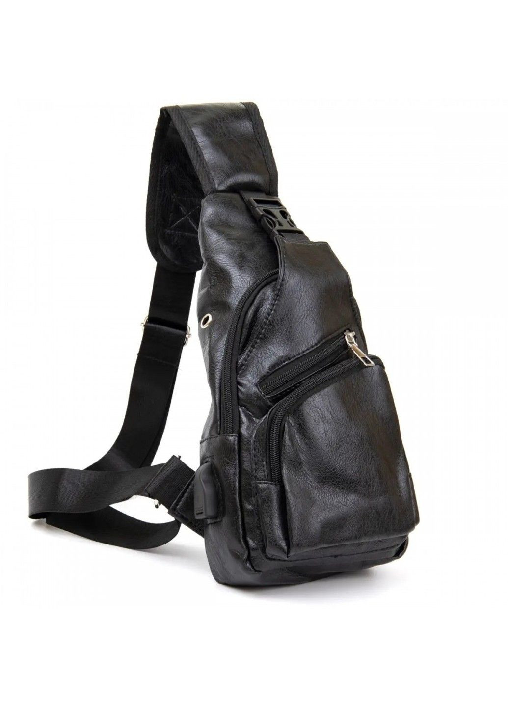 Мужская сумка слинг из кожзаменителя 20571 Vintage (323459263)
