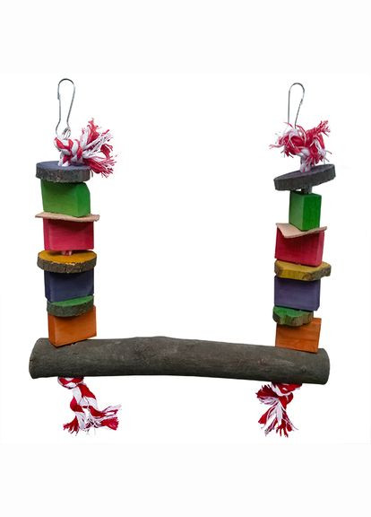Гойдалка для великих папуг Parrot Toy Swing 30x45x33 см (5400274740056) Flamingo (279562080)