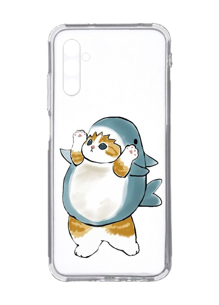 Чехол на Samsung Galaxy A34 5G/A346:: Котенок акула (принт 379) Creative (355409947)