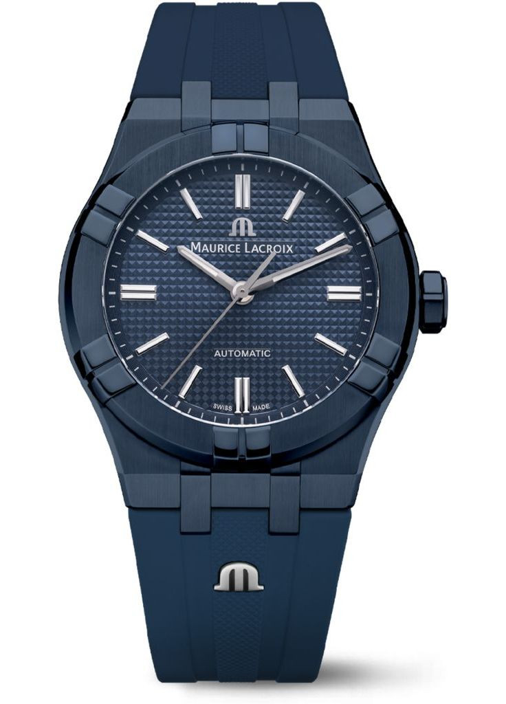 Часы Aikon Automatic 39MM Blue PVD Limited Edition AI6007-PVC00-430-4 механика с автоподзаводом спортивные Maurice Lacroix (280927022)