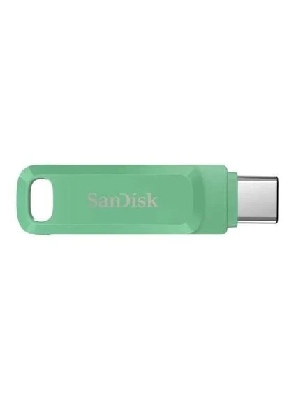 Флеш накопичувач USB 256Gb Ultra Dual Go, Absinthe Green, Type-C / USB 3.2 Gen 1, до 400 МБ/с (SDDDC3-256G-G46AG) SanDisk (395343447)