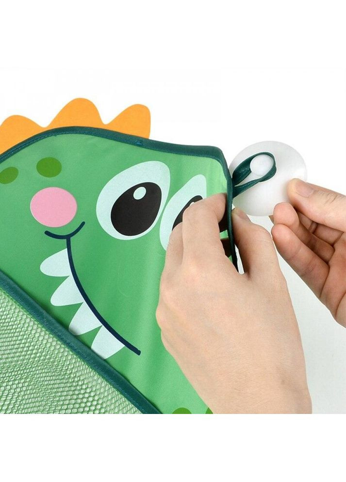 Корзина для игрушек в ванную Зеленый крокодил No Brand (367958919)