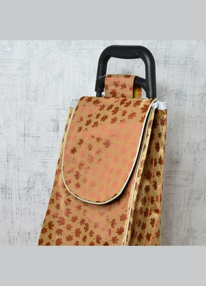 Господарська сумка тачка на колесах Кравчучка сумка-візок до 50 кг Візерунок (Bag1903003) No Brand (323161078)