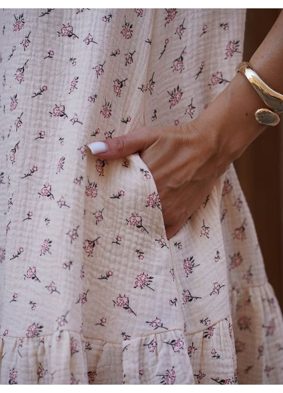 Комбінована плаття 15262 жовте ISSA PLUS однотонна