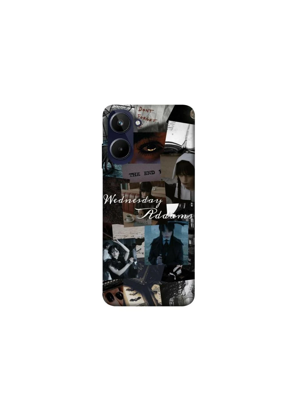 Чехол на Realme 10 4G Wednesday Collage ver.1 Frontalka (354684169)