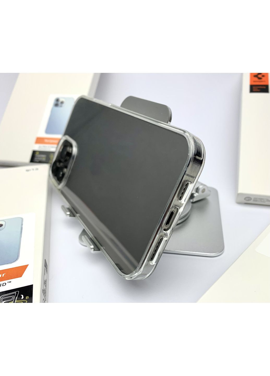 Чехол на айфон 13 PRO MAX Spigen Ultra Hybrid Crystal Clear case шпиген для айфона 13 О МАКСе No Brand (369137477)