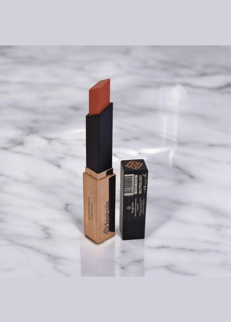 Гелева помада Glossiness Gel Lipstick 2,2 г 001 відтінок Bogenia (329442809)