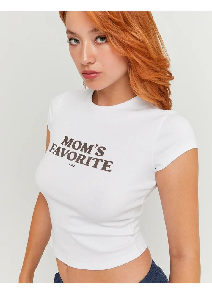 Футболка женская летняя с рисунком Tally Weijl - (350790691)