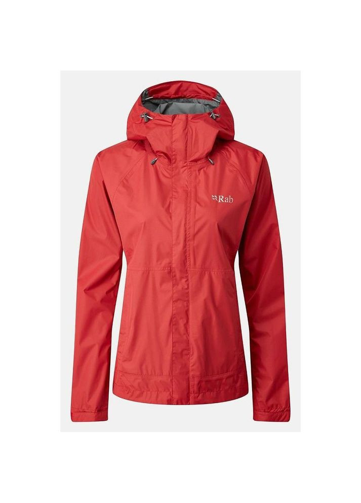 Коралловая демисезонная куртка downpour eco jacket women's Rab