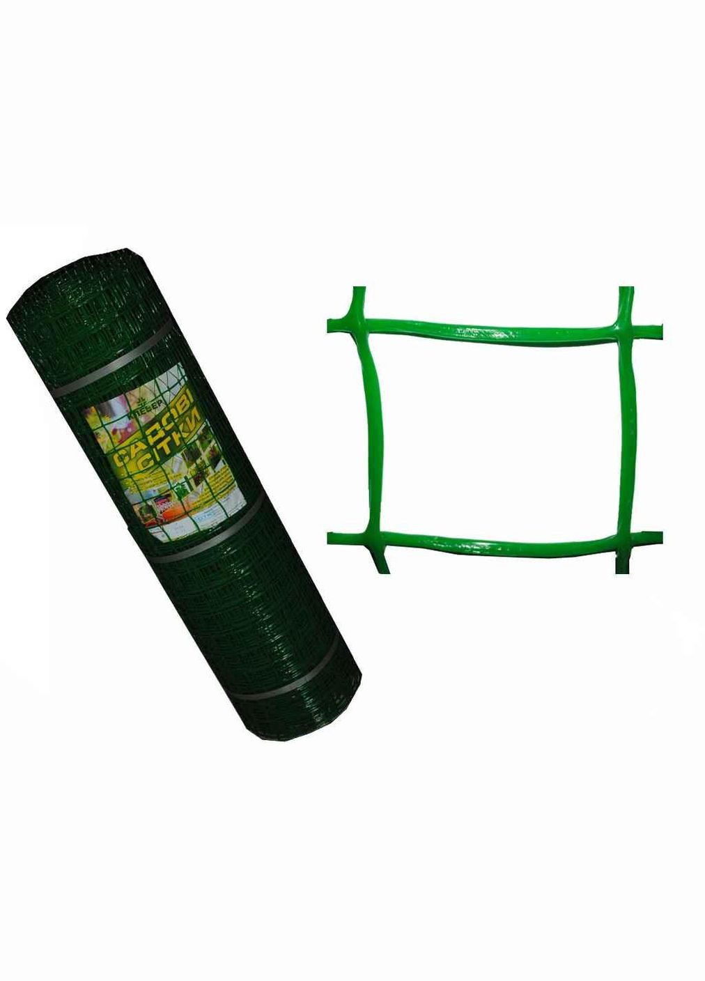 Сетка декоративная 50х50мм h1м, l-20м, Д-50/1/20 темно-зеленый ТМ КЛЕВЕР Клевер (315139491)