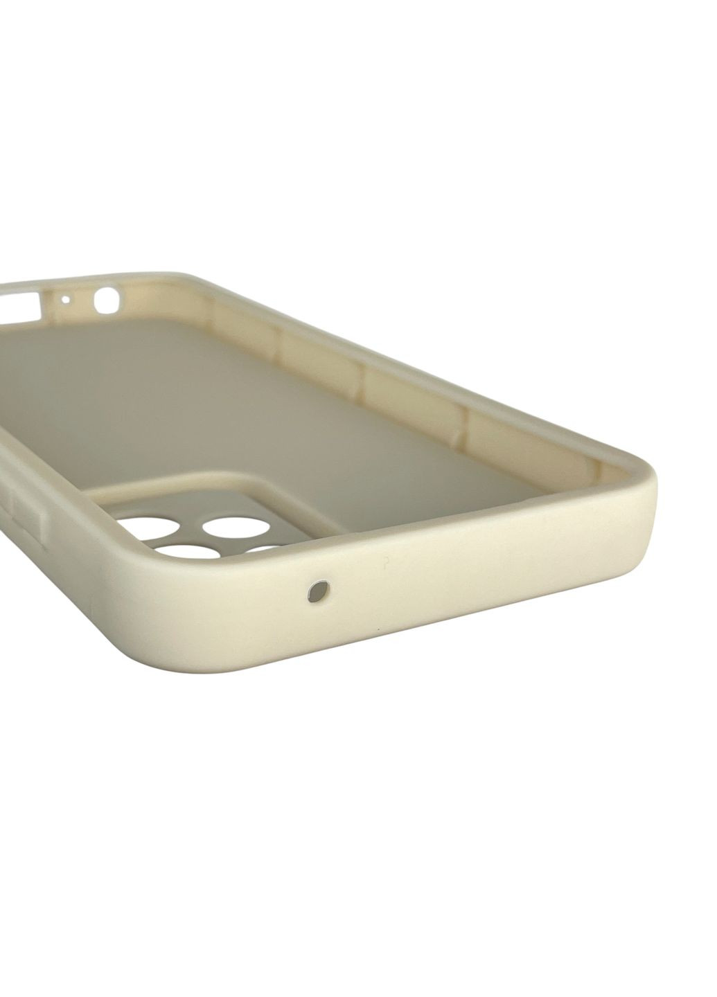 Чохол силіконовий Soft Touch для Galaxy A52 5G (SM-A526) молочний (Повний захист камери) Samsung (366386564)