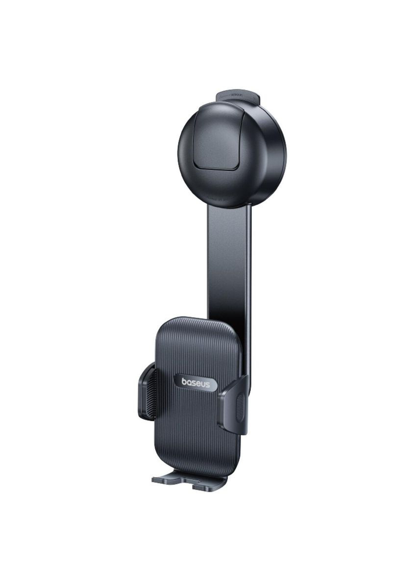 Автодержатель для телефона PrimeTrip C03 Air Clamping Car Mount (Suction Cup Version, Cosmic Black) Baseus (369156315)