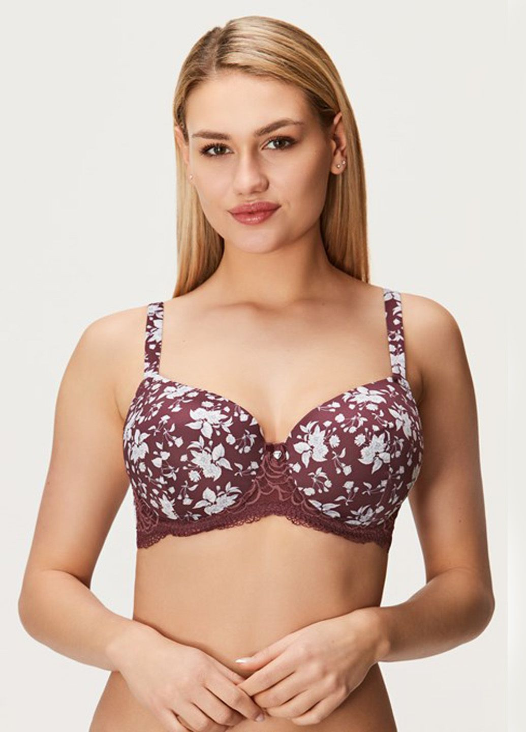 Коричневий бюстгальтер Sassa