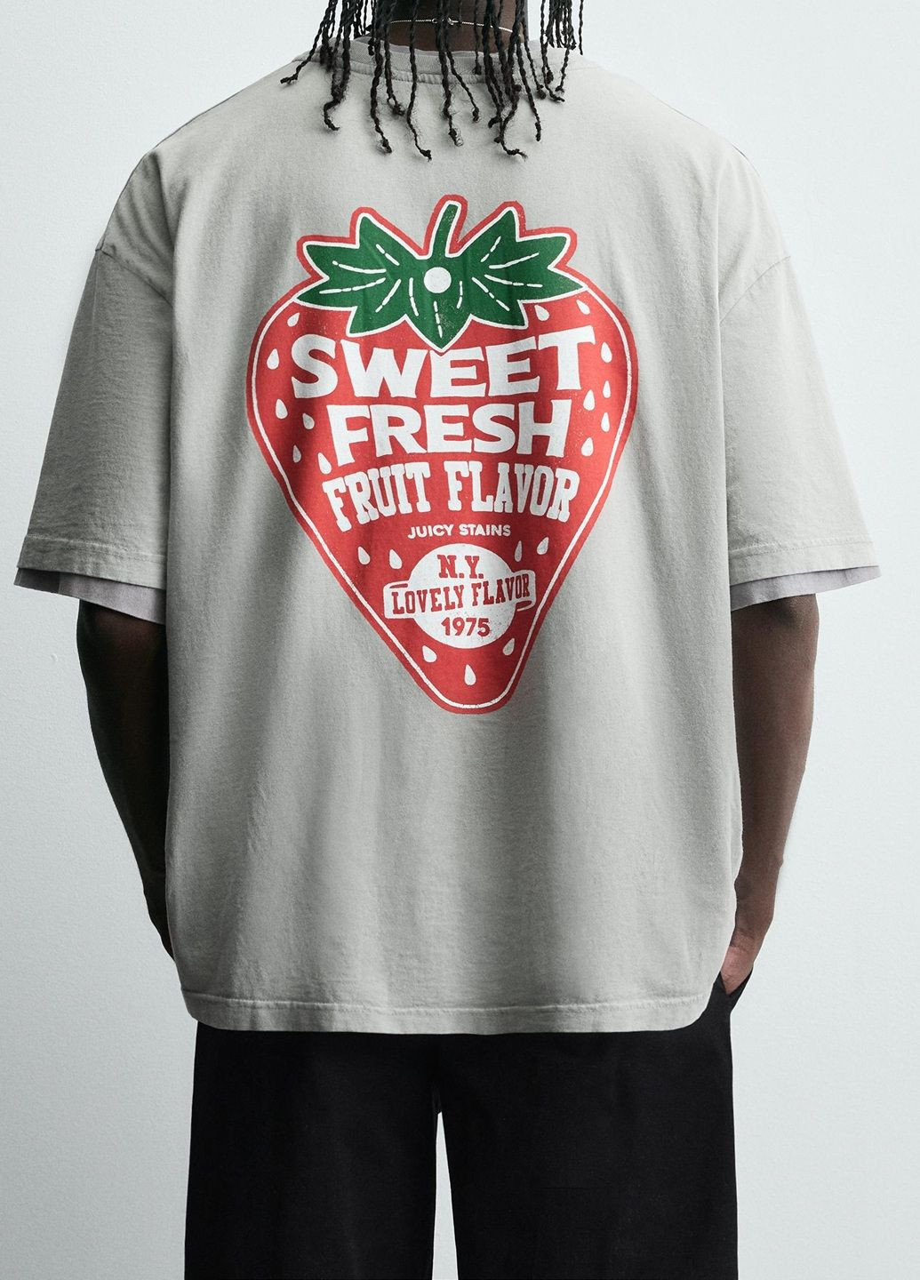 Комбинированная футболка Zara