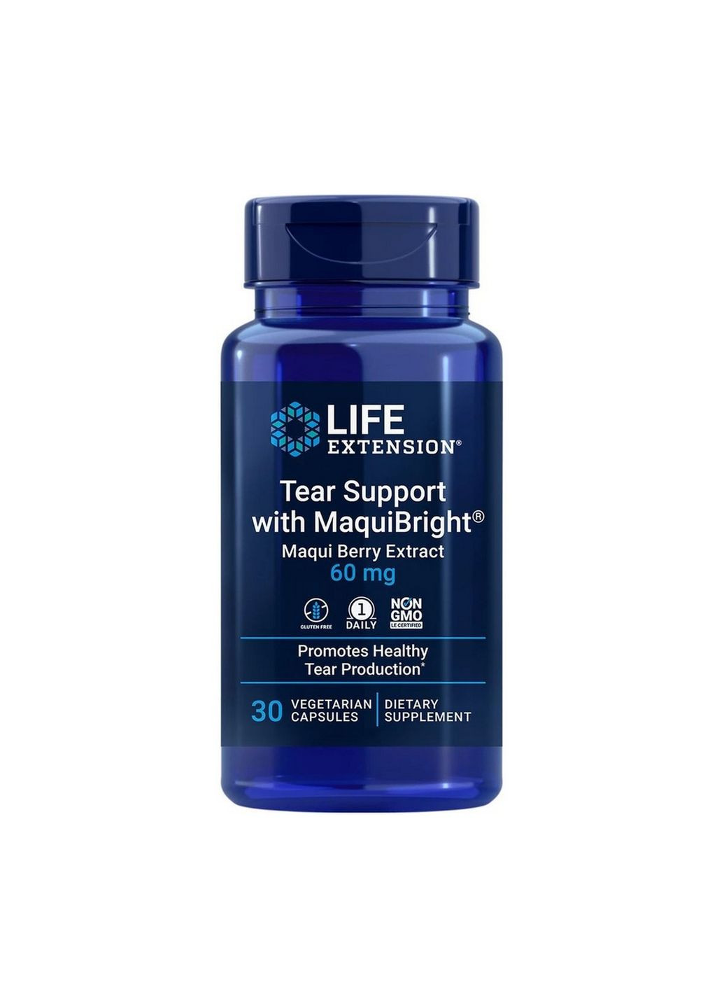Натуральная добавка Tear Support with MaquiBright 60 mg, 30 вегакапсул Life Extension (293416645)