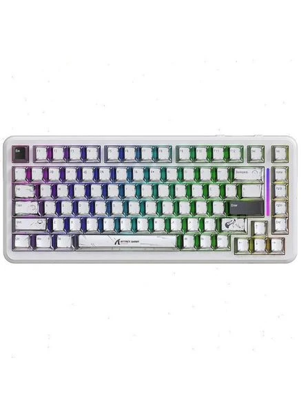 Бездротова магнітна клавіатура X82 PRO HE Cosmic (2.4G/Bluetooth/USB type-c) RGB Підсвічування ATTACK SHARK (399455346)