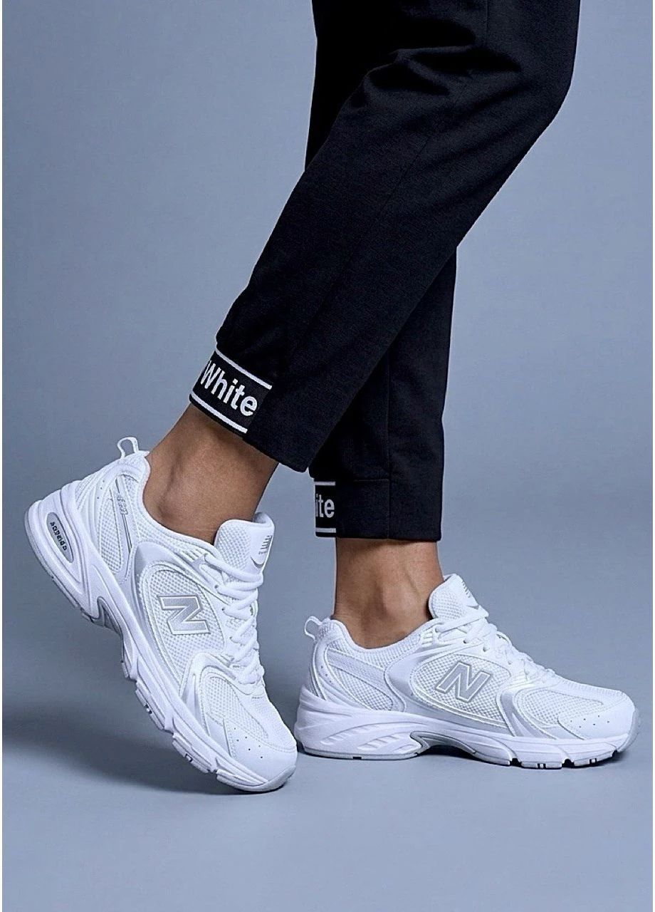 Жіночі білі кросівки New Balance 530 No Brand білі всесезони (399496196)