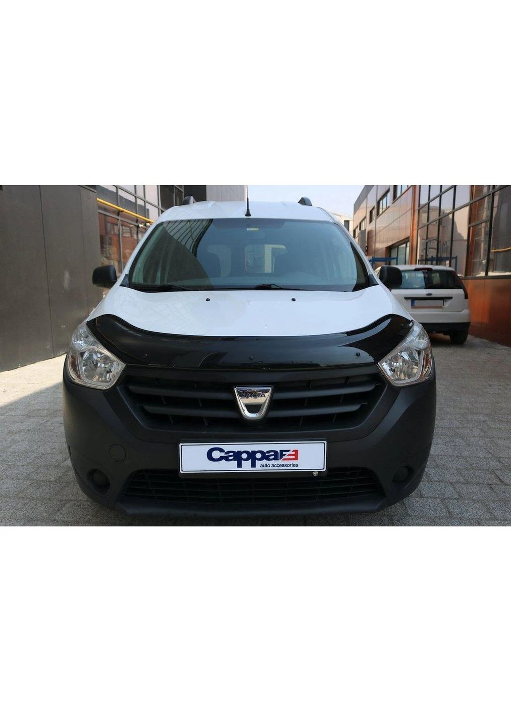 Дефлектор капоту (EuroCap) для Lodgy 2013-2022 рр Renault (389045859)