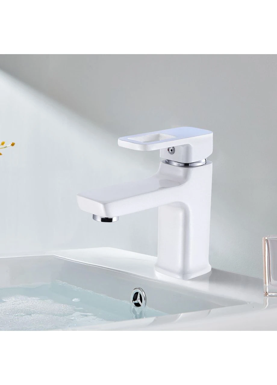 Смеситель для раковины Wawel 001 (k35) LDWAW001WHI45397 White LIDZ (396867735)