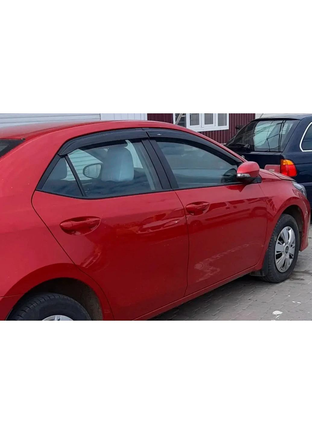 Дефлекторы окон (4 шт, ) для Toyota Corolla 2013-2019 гг Hic (390716569)