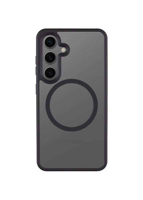 Чохол на Samsung Galaxy S24 / для самсунг галаксі С24 з функцією магсейф MagSafe / Black Epik (360638564)