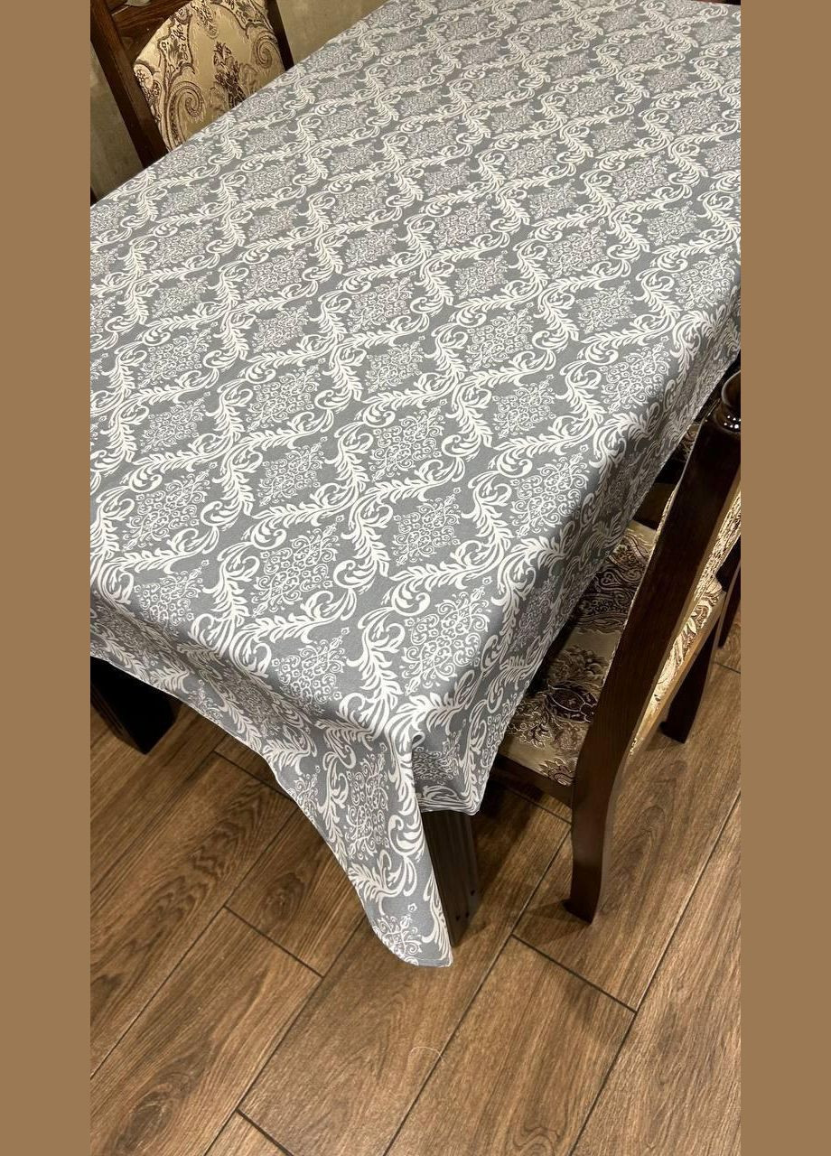 Скатерть на стол водоотталкивающая узор с тефлоновым покрытием 180х220 см 0507-5 (0507-5) No Brand (308754552)