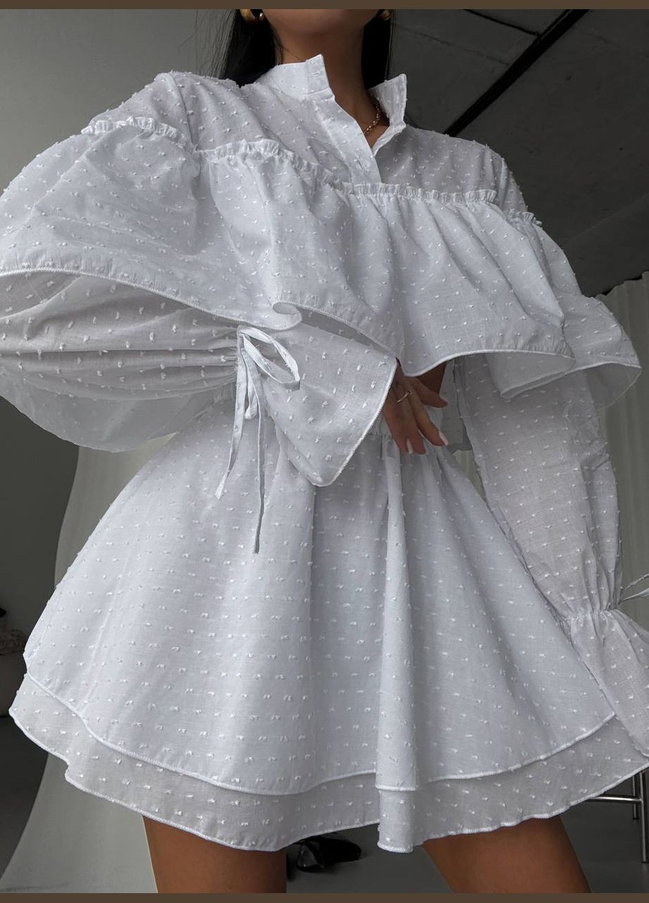 Воздушный костюм с юбкой и рубашкой Adelante (339042789)