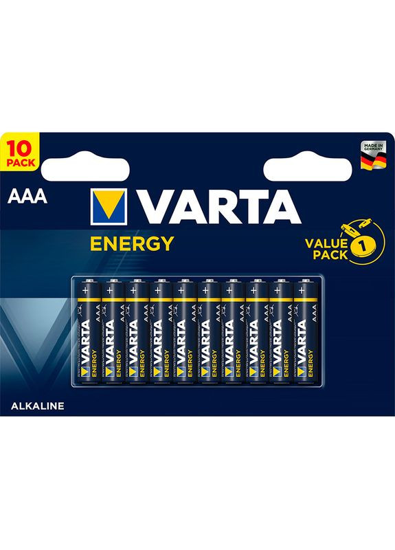 Батарейки Energy AAA 10 шт (4103229491) Varta (311280328)