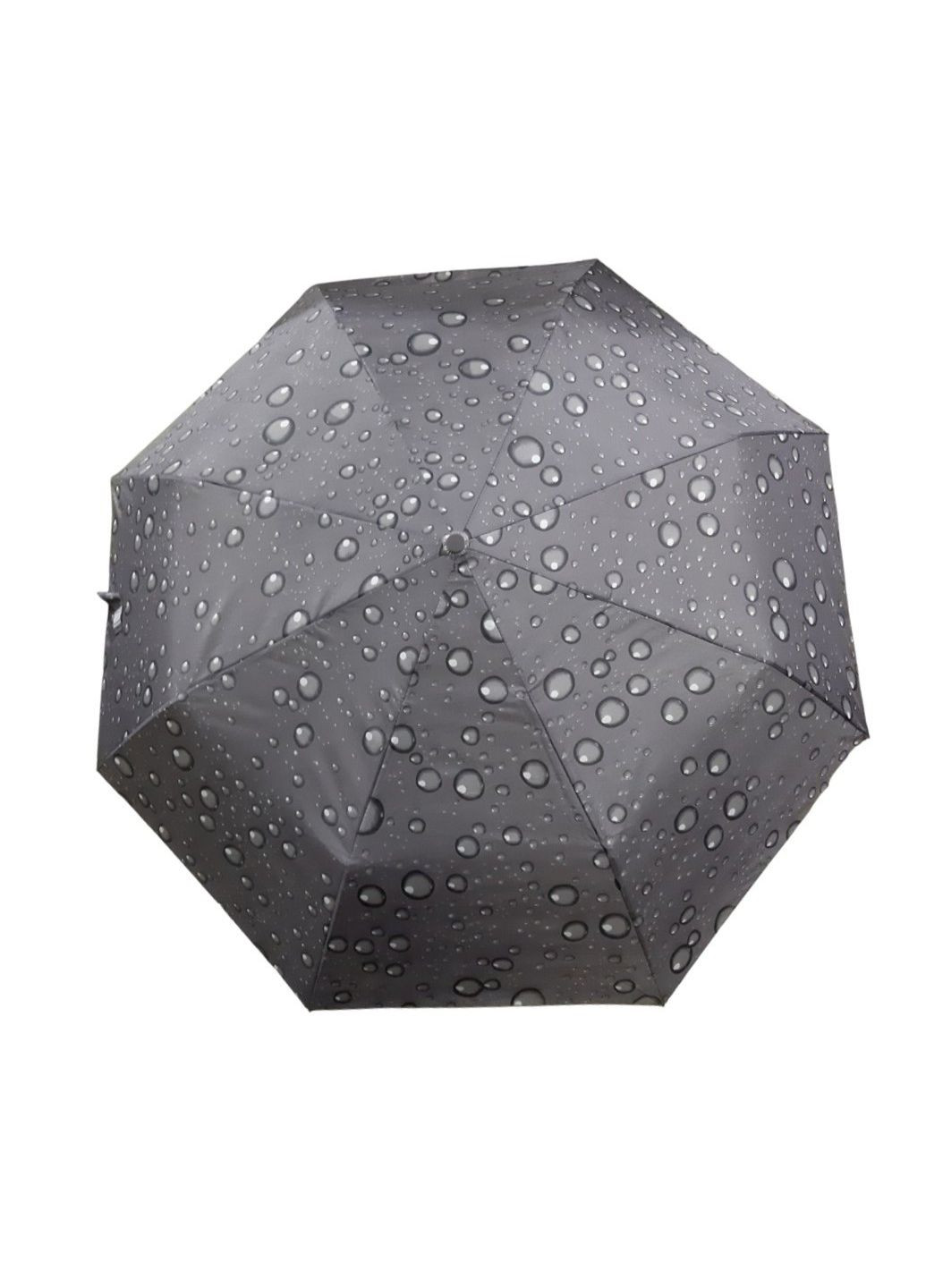 Сіра парасолька жіноча автомат RST середня система антивітер (350198977)