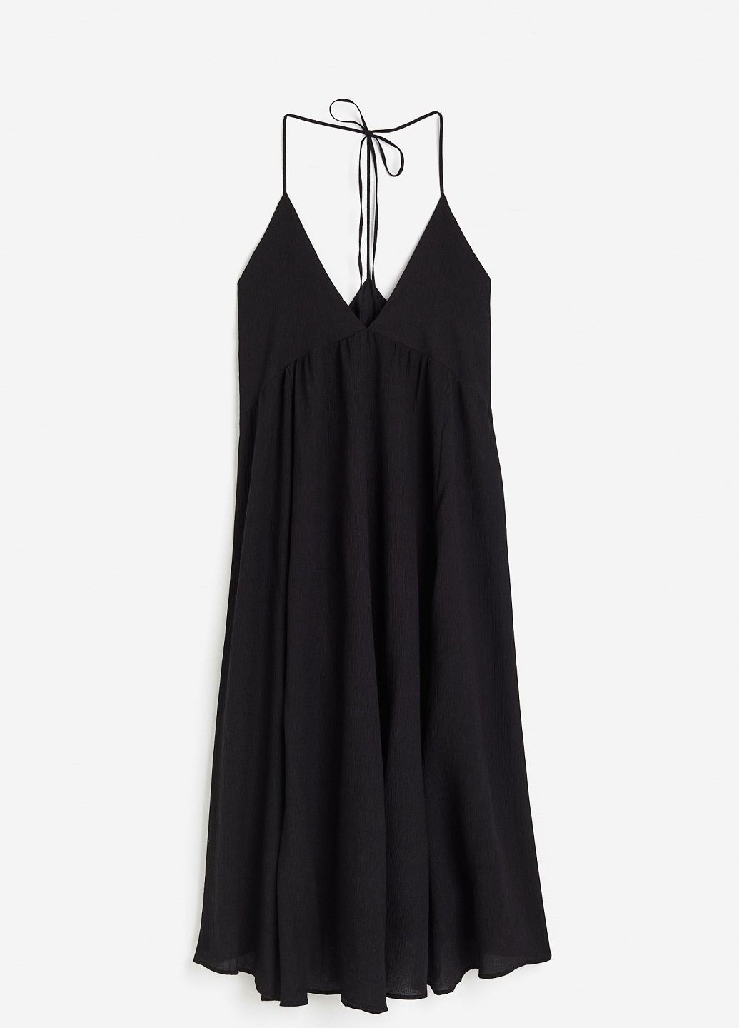 Чорна кежуал сукня H&M однотонна