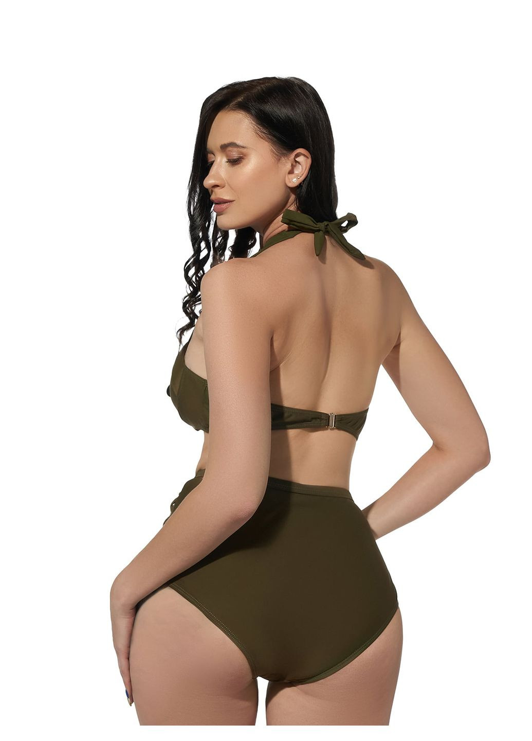 Зеленый летний купальник No Brand