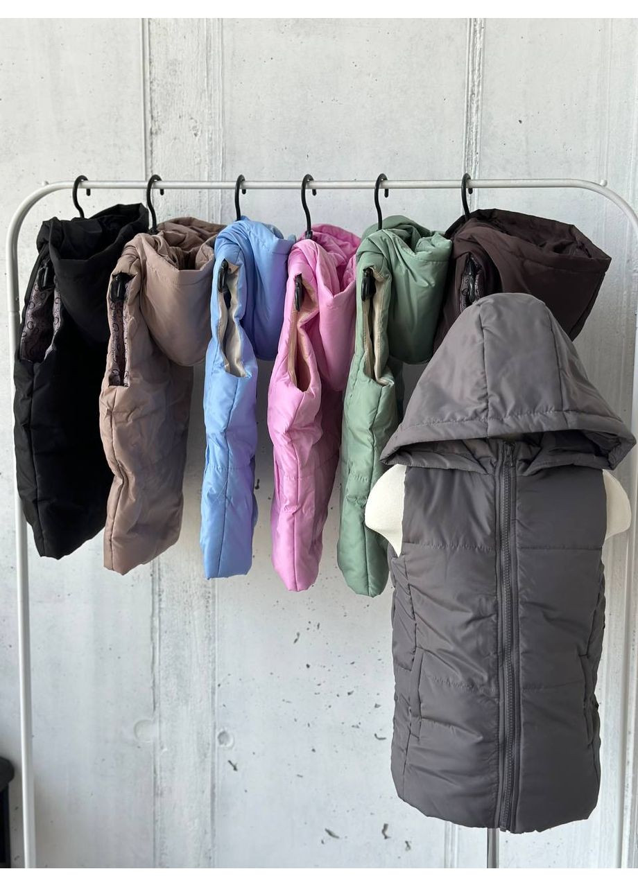 Демисезонная жилетка с наполнителем синтепон Adelante (351548234)