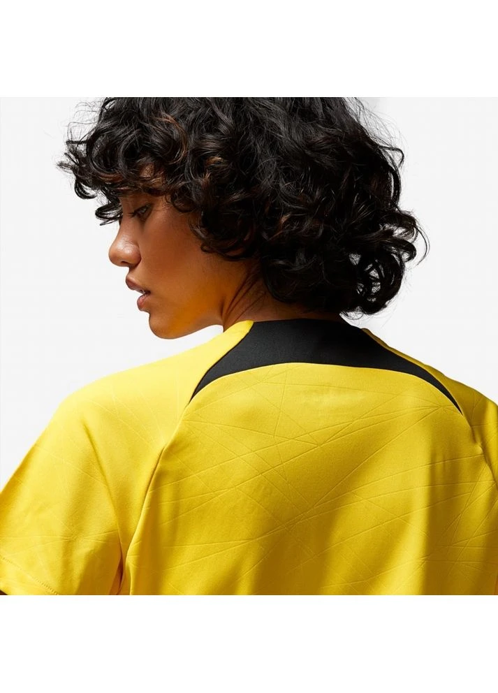 Футболка X Psg 22/23 Pre-Match 4Th Dri-Fit Ss Shirt Yellow DR4913-720 Air Jordan - (398038532)