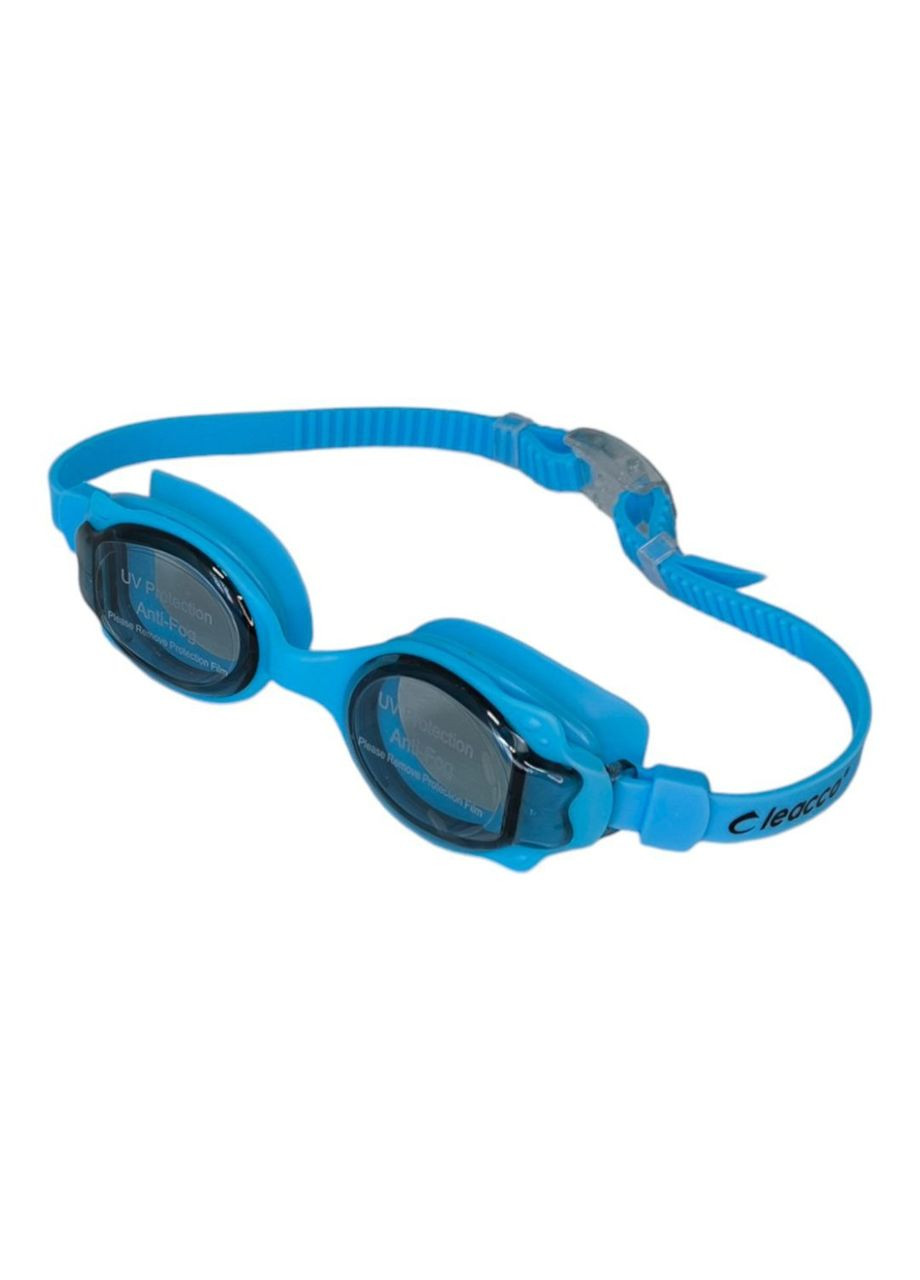 Окуляри для плавання дитячі LEACCO SG100-azure блакитні SNS (315492862)
