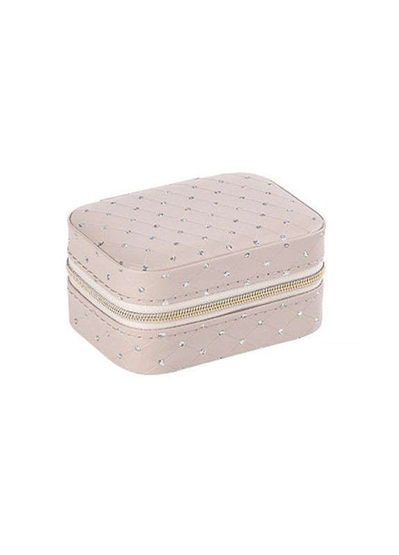 Скринька SP-01304-B Beige для прикрас і ювелірних виробів портативна 9 шт. Casegrace (352011286)