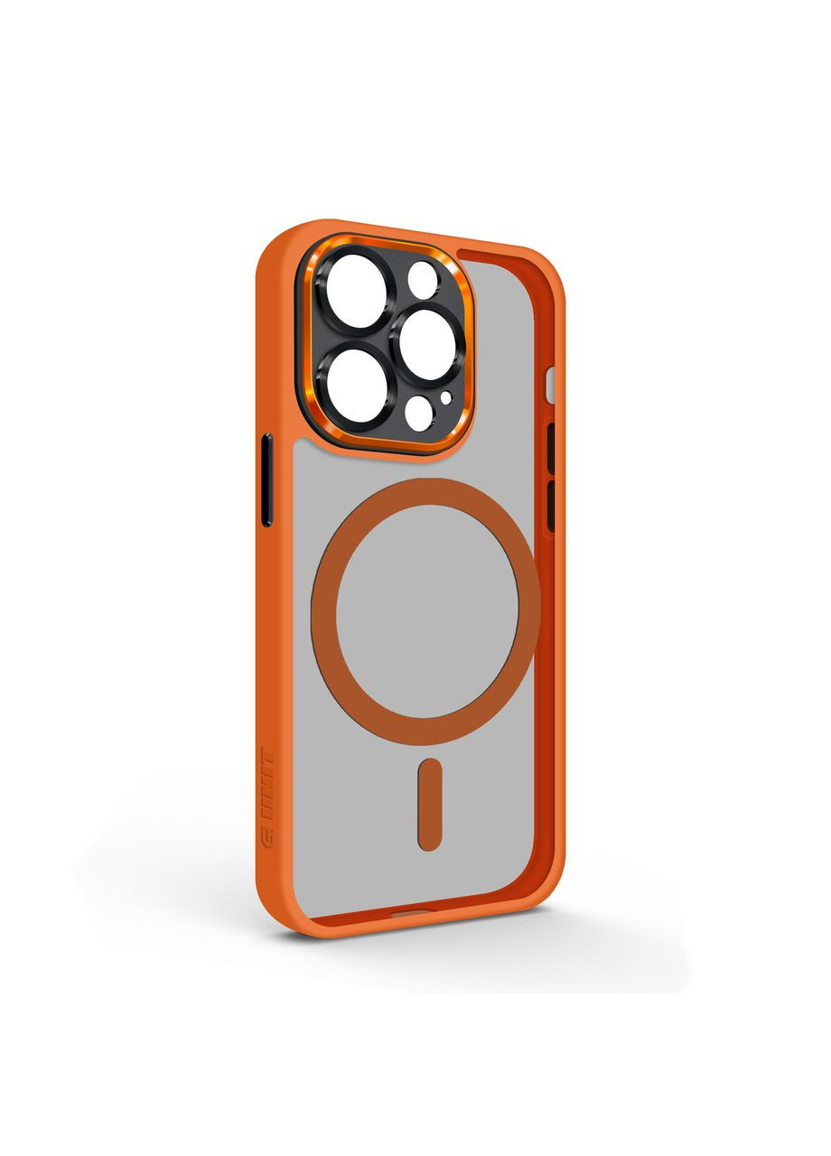 Чехол Unit MagSafe SE для Apple iPhone 14 Pro Orange Black (ARM75375) ArmorStandart (327881507)