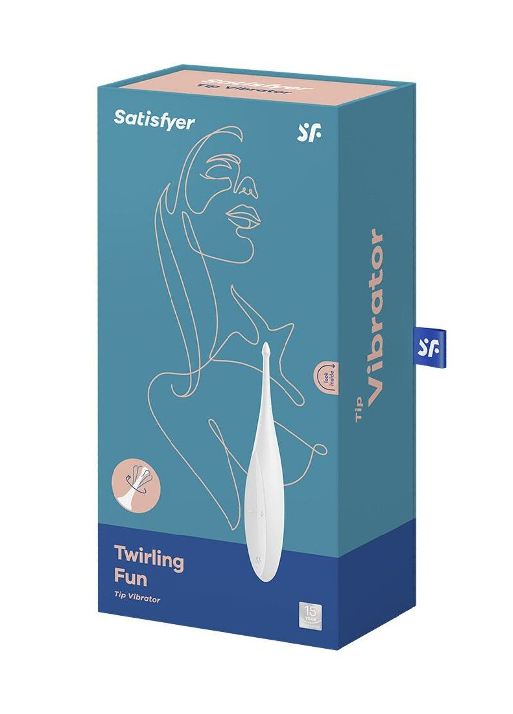 Вібратор для клітора Twirling Fun White Satisfyer (333333266)