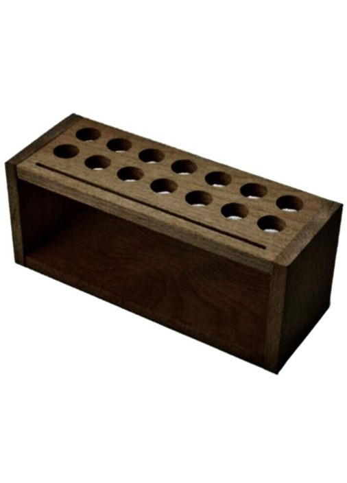 Органайзер для свёрл из дерева Дракос капучино (СВР-002609) No Brand (328910853)