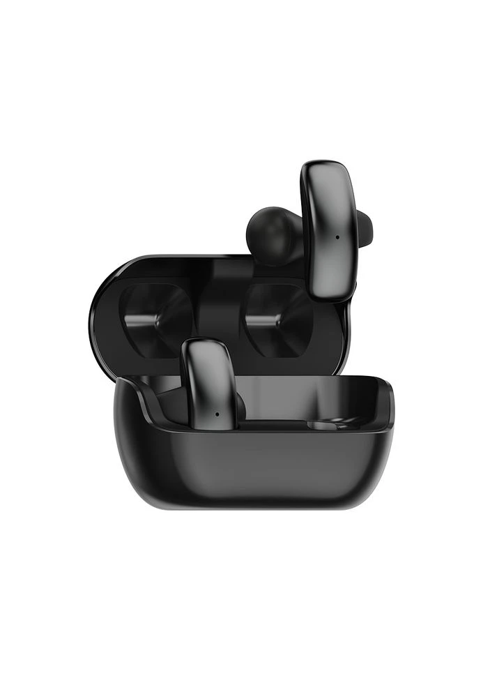 Bluetooth-гарнітура SP1 Black, Bluetooth 5.4, IPX4, стерео, 3.5 год роботи Imiki (354731867)