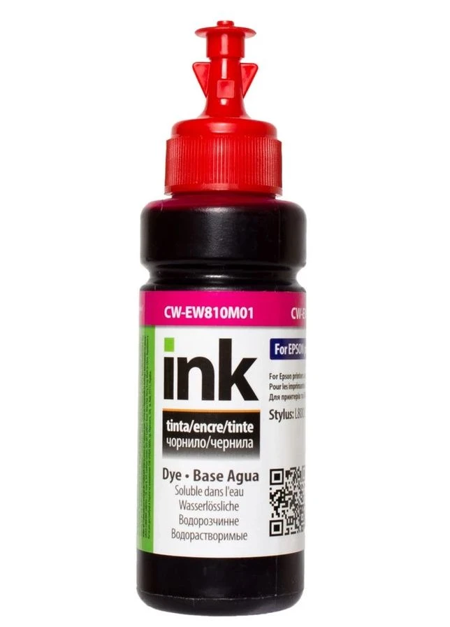Чорнило Epson L800/L810/L850 (Magenta) (-EW810M01) 100мл Colorway (398127288)